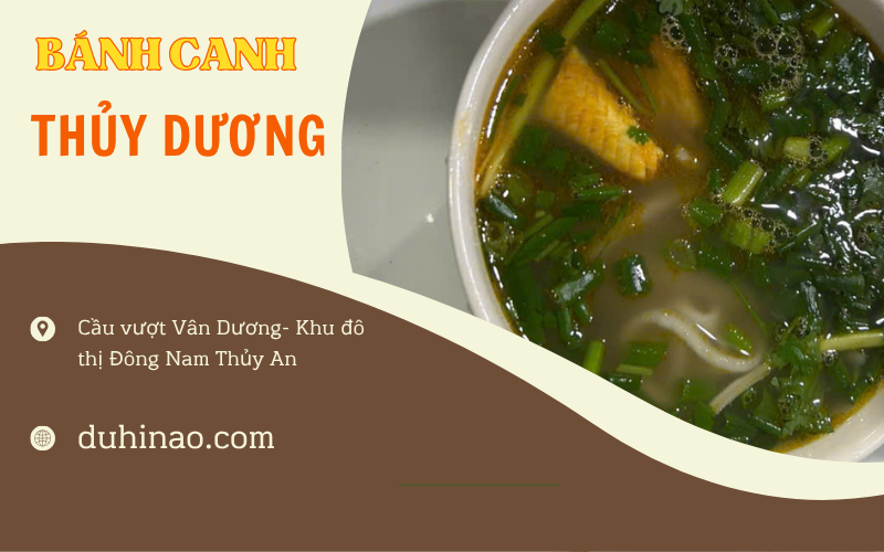 B&aacute;nh Canh Thủy Dương