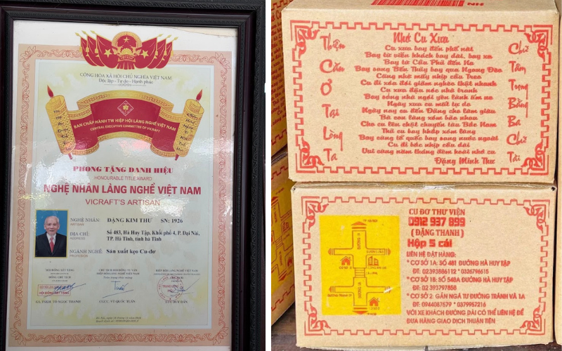 Cu Đơ H&agrave; Tĩnh