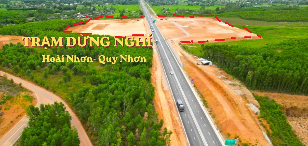 trạm dừng nghỉ Hoài Nhơn - Quy Nhơn Km35+500: Địa chỉ, tiến độ mới nhất