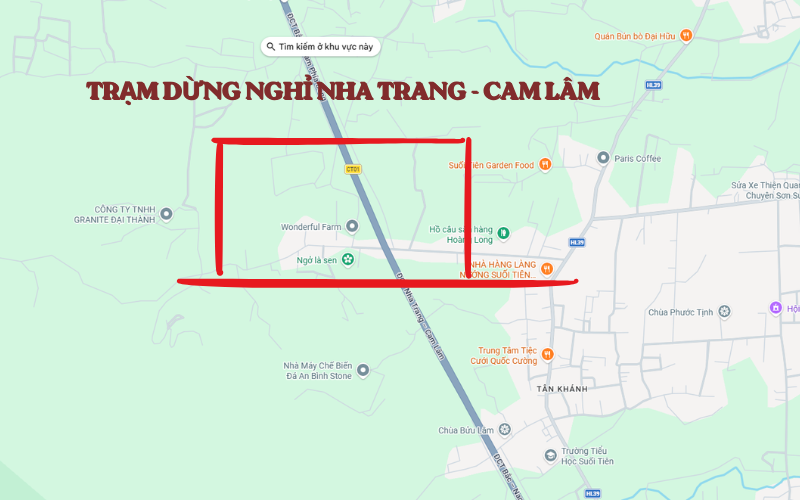 trạm dừng nghỉ Nha Trang &ndash; Cam L&acirc;m