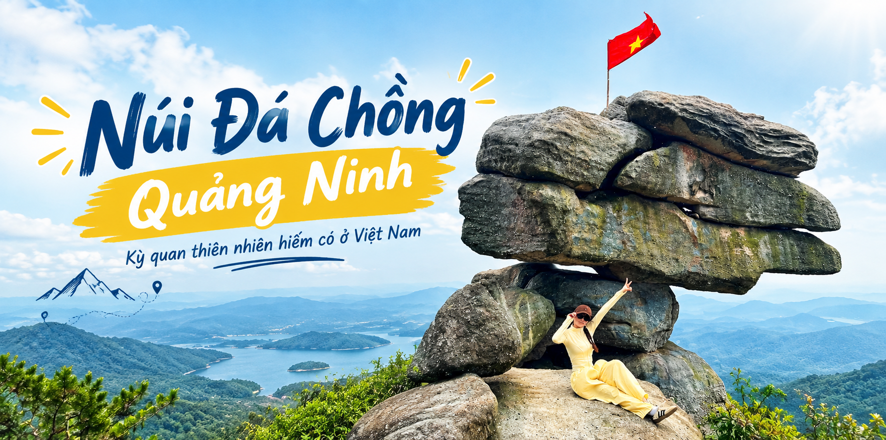 Núi Đá Chồng Quảng Ninh – kỳ quan thiên nhiên hiếm có