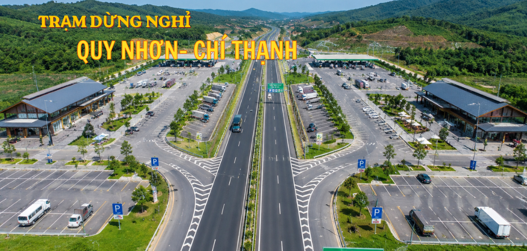 trạm dừng nghỉ Quy Nhơn - Chí Thạnh có trạm sạc xe điện chưa