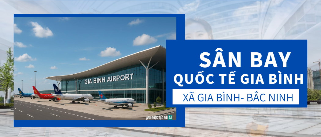 Sân Bay Quốc Tế Gia Bình Bắc Ninh sân bay lớn nhất Miền Bắc