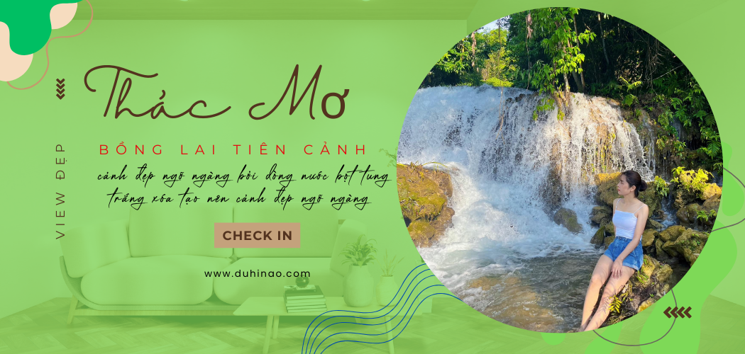 Kinh nghiệm du lịch Thác Mơ Tuyên Quang