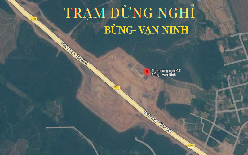 trạm dừng nghỉ B&ugrave;ng - Vạn Ninh