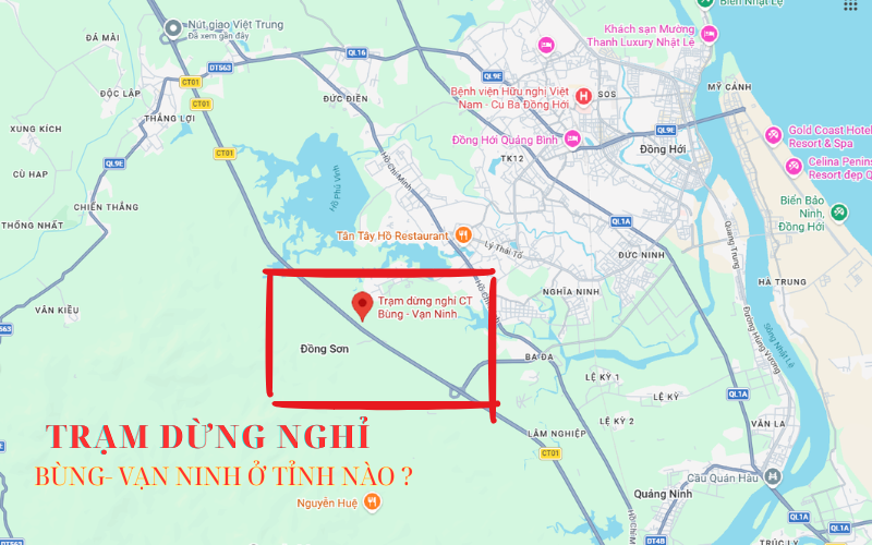 trạm dừng nghỉ B&ugrave;ng - Vạn Ninh