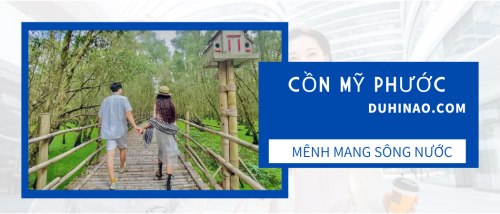 Cồn Mỹ Phước điểm du lịch Check in hot nhất Sóc Trăng