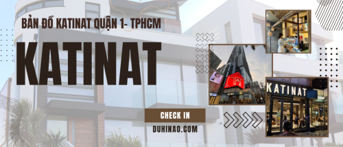 Bản đồ Katinat quận 1 thành phố Hồ Chí Minh giành cho tín đồ Cafe trà sữa
