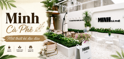 Minh Cà Phê Huế – Quán cà phê sân vườn tuyệt đẹp ở khu Bàu Vá