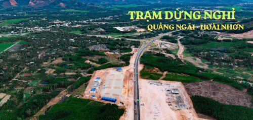 Trạm dừng nghỉ Quảng Ngãi - Hoài Nhơn đã có trạm sạc xe điện chưa?