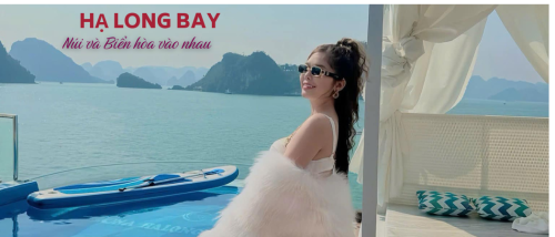 Hạ Long Bay có phải là địa điểm check in đẹp cho các nàng thơ?