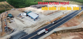 trạm dừng nghỉ Vũng Áng - Bùng đã có cây xăng, trạm sạc chưa